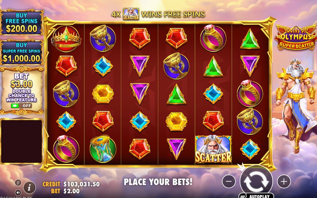 Gates of Olympus Super Scatter